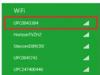 WiFi UPC0043384 HorizonTVZH2 SitecomD89CE0 UPC0041743 UPC247400446