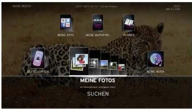 MEINE MEDIEN JETZIT LAPTUNG TIX - Take Mei Seesert 2020 MO 22 APR MEINE APPS MEINE AUFFNAHM... PLANER... BESTELLUNGEN MEINE FOTOS in Immendland vortigare Foto... SUCHEN