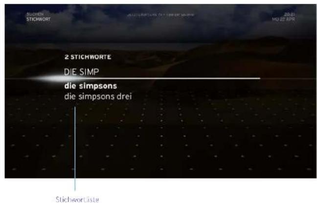 2 STICHWORTE DIE SIMP die simpsons die simpsons drei Stichwortliste