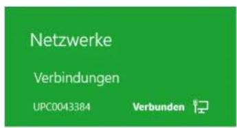 Netzwerke Verbindungen UPC0043384 Verbunden