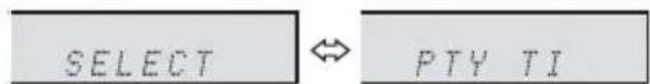 SELECT ⇔ PTY TI