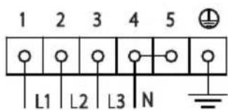 1 2 3 4 5 L1 L2 L3 N