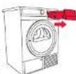 GORENJE D85F66NB - + KNITTERSCHUTZ - 1