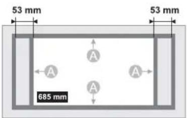 53 mm 685 mm 53 mm