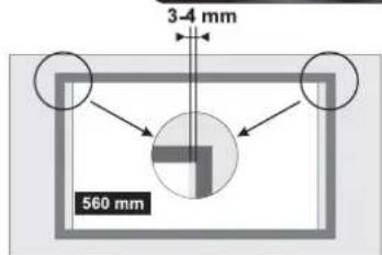 3-4 mm 560 mm