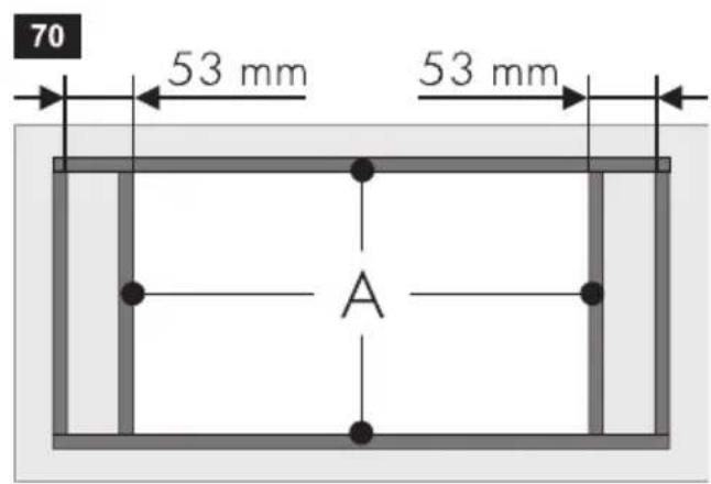 70 53 mm 53 mm A