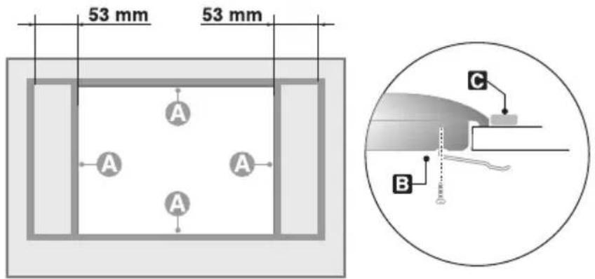 53 mm 53 mm A A A C B