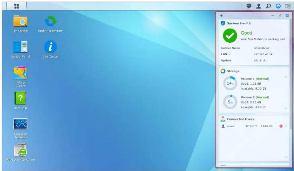 SEAGATE DS416j - Widgets - 1