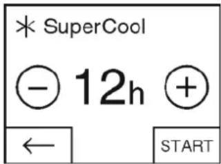 * SuperCool - 12h + ← START