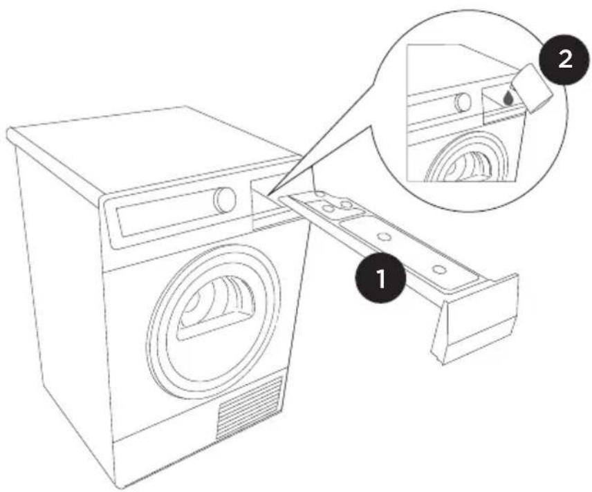 GORENJE D85F66NO - FÜLLEN DES DAMPFGENERATORBEHÄLTERS (BEI MODELLEN MIT DAMPFGENERATOR) - 1