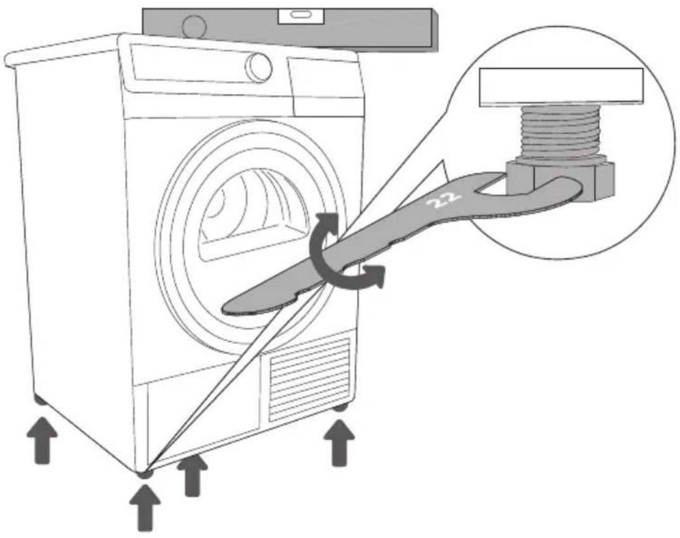 GORENJE D85F66NA - AUFSTELLUNG - 1