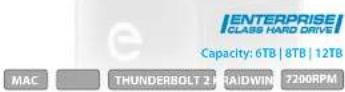 G-TECHNOLOGY SPEED eS - Hardware RAID 2-Bay Thunderbolt 2 Storage Solution - 3