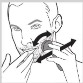 PHILIPS SHAVER 3000 PowerTouch HQ6923 - Golenie - 1