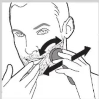 PHILIPS SHAVER 3000 PowerTouch HQ6923 - Бритье - 1