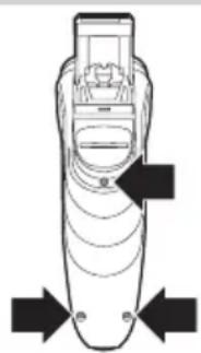 PHILIPS SHAVER 3000 PowerTouch HQ6923 - Кайта зарядталатын батареяларды алу - 1