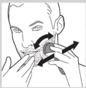 PHILIPS SHAVER 3000 PowerTouch HQ6923 - Holenie - 1