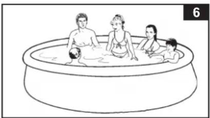INTEX 28131EG - Filling of the pool - 3