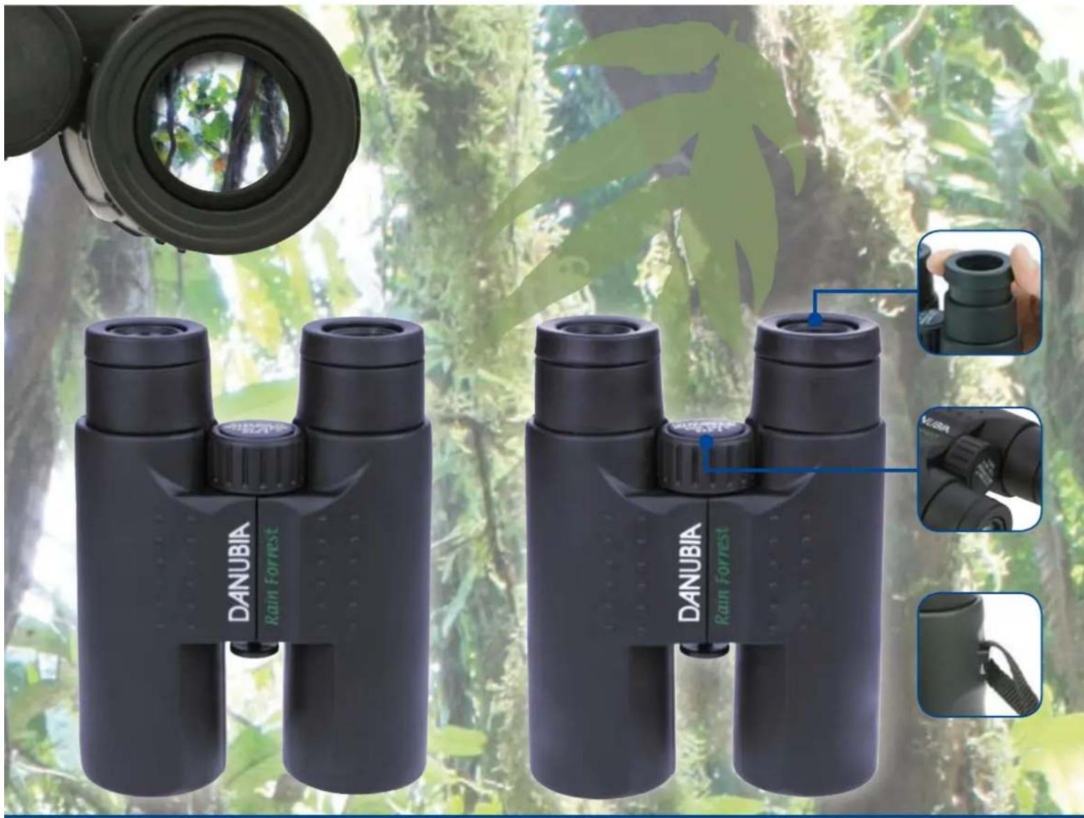 Dörr Orion 200 - Rain Forest Pocket Binoculars 8x25 & 10x25 - 1