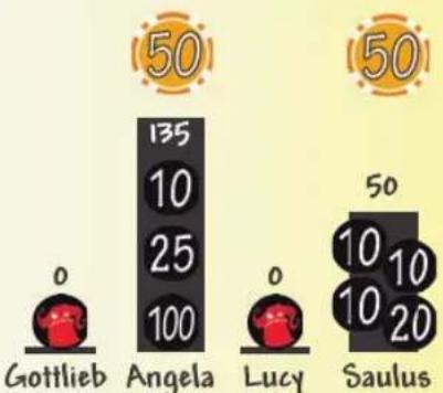 Zoch 601105046 - Bonus für die meisten Kohlestücke: - 1