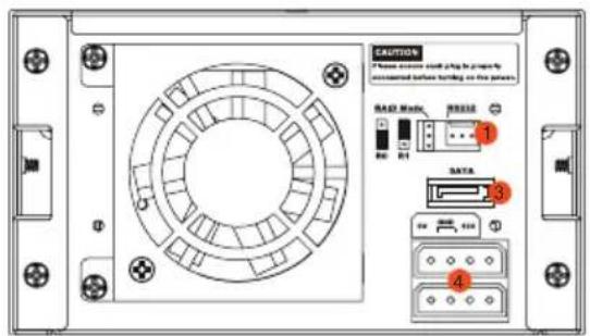 CAUTION Please continue to play a button to associated buttons turning on the power RAT2 Mode 1 RAT3 3 DATA 4
