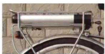 ZENITH Pure Deluxe II - Elektrofahrrad mit Akku im Heckträger - 1