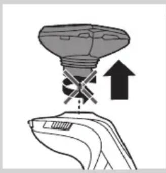 PHILIPS CP9331 - Die Schereinheit ersetzen - 2