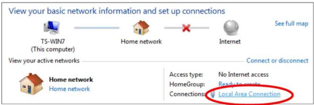 Intellinet AC1750 (525787) - Click "Local Area Connection." - 1