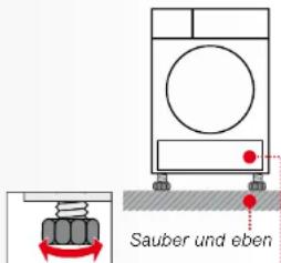 Sauber und eben
