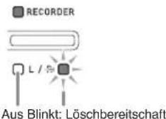 REORDER L / 2 Aus Blinkt: Löschbereitschaft