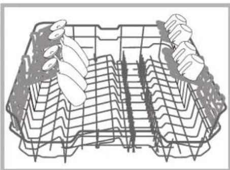 HOTPOINT LTB 4B019 EU - Tip-up compartments with adjustable position - 1