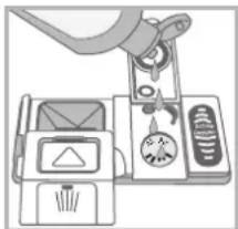 HOTPOINT LTB 4B019 EU - Taca na sztućce\* - 3