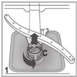 HOTPOINT LTB 4B019 EU - Pulire i filtri - 1