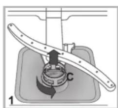 HOTPOINT LTB 4B019 EU - Reinigen van de filters - 1