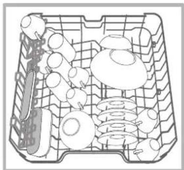 HOTPOINT LTB 4B019 EU - Kosz górny - 1