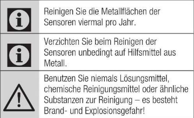 Elektra Bregenz TKFN 7300 - Sensor reinigen - 1