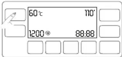 60°C 110' 1200® 88:88