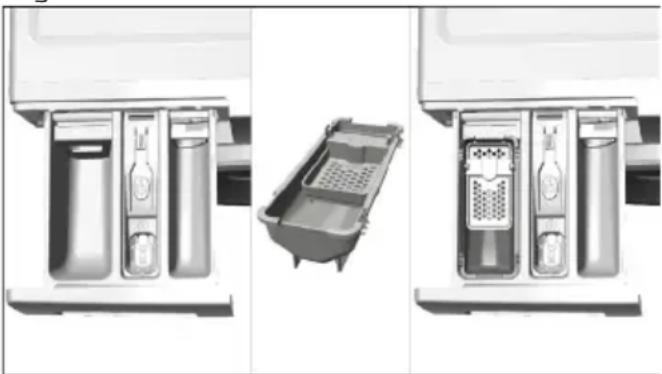 Elektra Bregenz WAF 816312 - Bei Flüssigwaschmitteln mit Flüssigwaschmittelbehälter: - 1