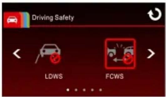Driving Safety LDWS FCWS