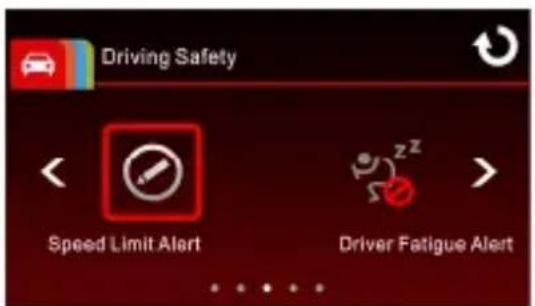 Driving Safety Speed Limit Alert Driver Fatigue Alert