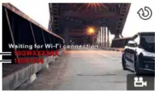 Waiting for Wi-Fi connection. 10GWXXXANG 18881236