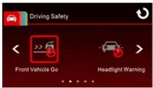 Driving Safety Front Vehicle Go Headlight Warning