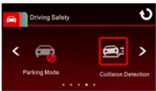 Driving Safety Parking Mode Collision Detection