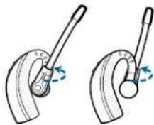 PLANTRONICS Savi 430 - Anpassen des Headsets - 6