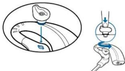 PLANTRONICS Savi 430 - Anpassen des Headsets - 2