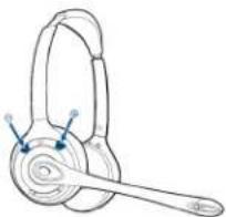 PLANTRONICS SAVI W710-M - Verwenden der Basisstation - 1