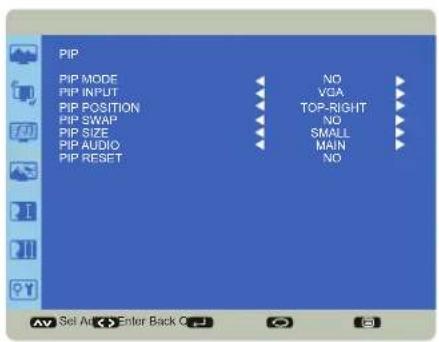 INFOCUS JTouch 65" Whiteboard - OSD (ON-SCREEN DISPLAY) MENU SYSTEM - 4