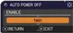 HITACHI CP-WX4041WN - OPTION menu - 2