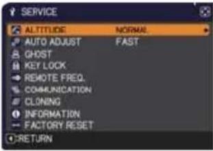 HITACHI CP-WX4041WN - OPTION menu - 9