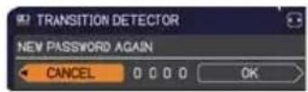 HITACHI CP-WX4041WN - Turning on the TRANSITION DETECTOR - 3