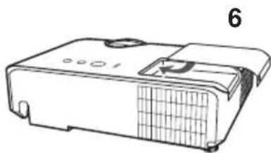 HITACHI CP-WX4041WN - In case of replacement by yourself, follow the following procedure. - 4